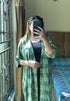Green Korean Check Dress